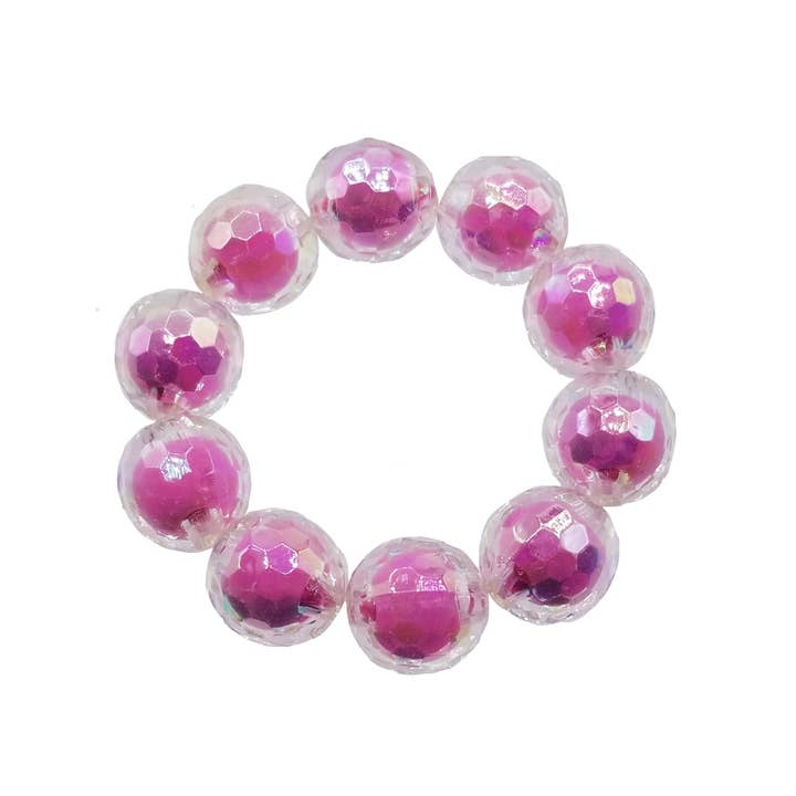 Bottleblond Jewels - Wholesale Beaded Bracelet - Kids - Kids Sparkly Disco Ball Bracelets