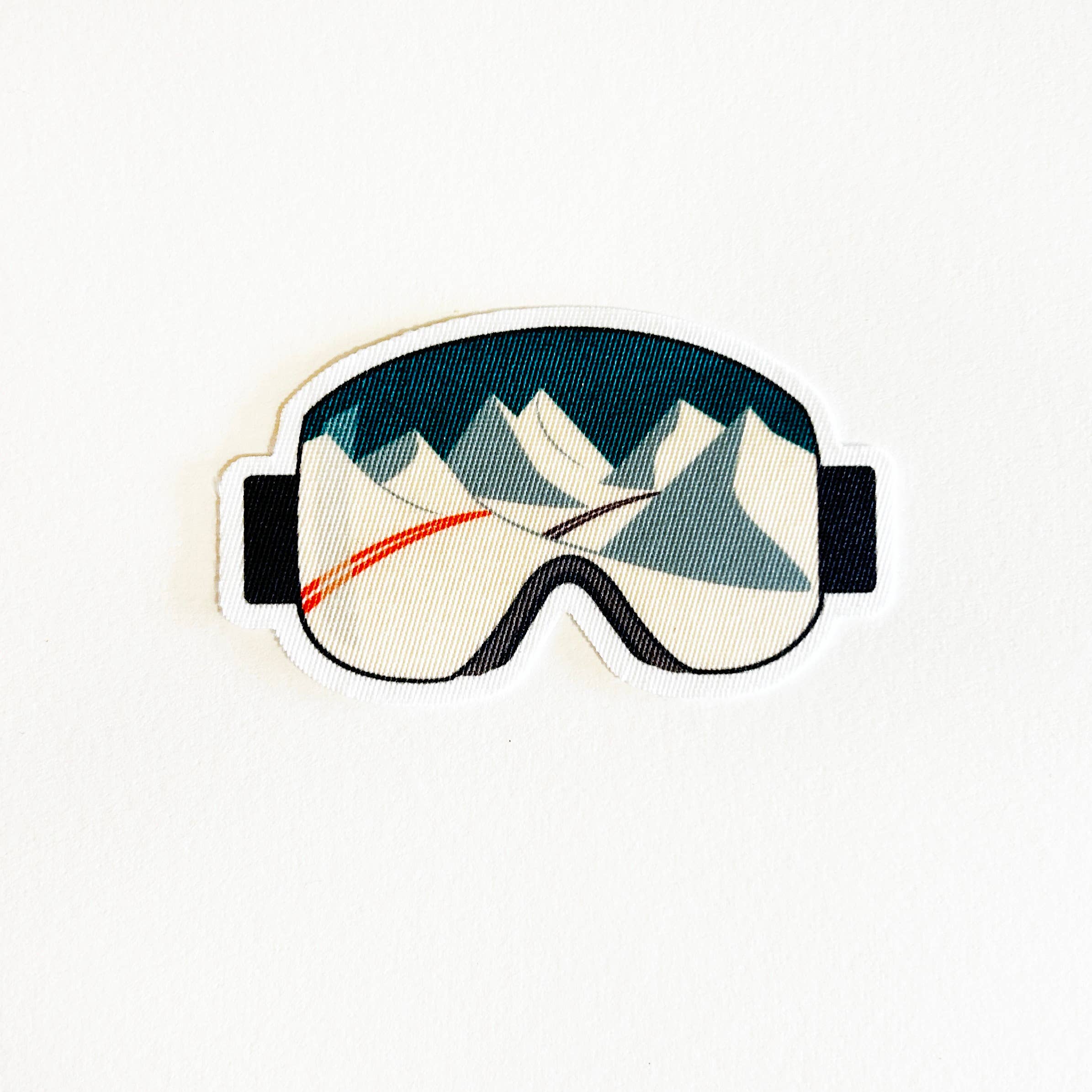 Poppydesign - Wholesale Sticker - Ski Goggles - Fabric Sticker1
