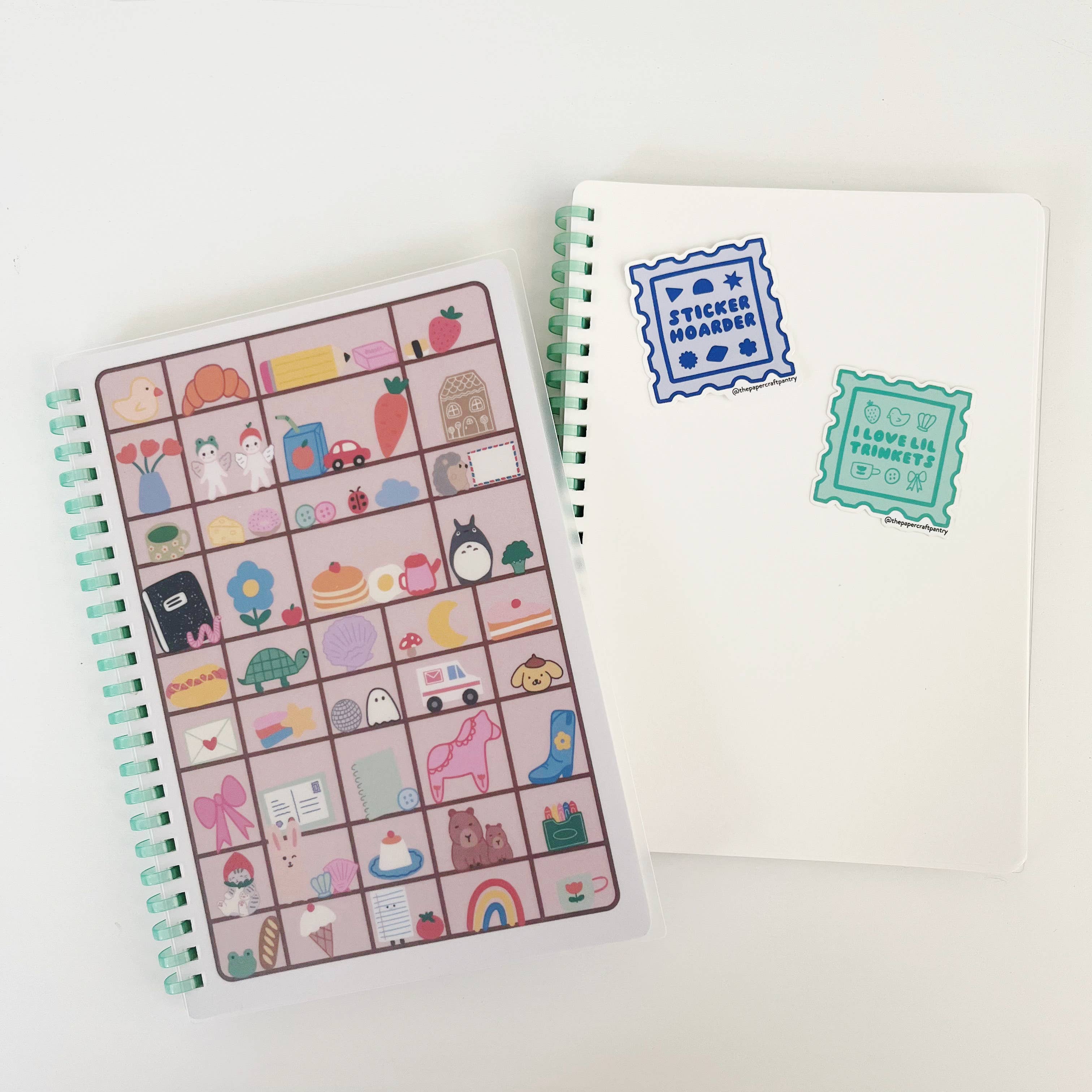 Spiral Sticker Book: Trinket Shelf for wholesale by The Paper + Craft Pantry