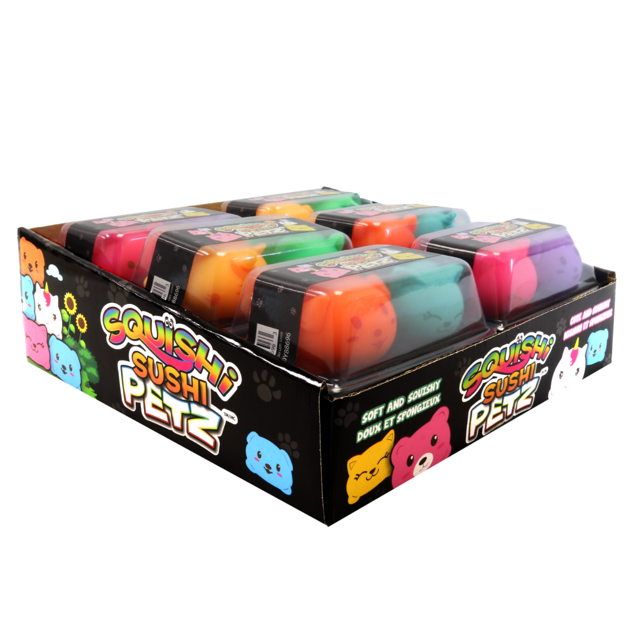 Incredible Group - Wholesale Squishy Toy - Kids & Baby - Sushi Pets 2pk6