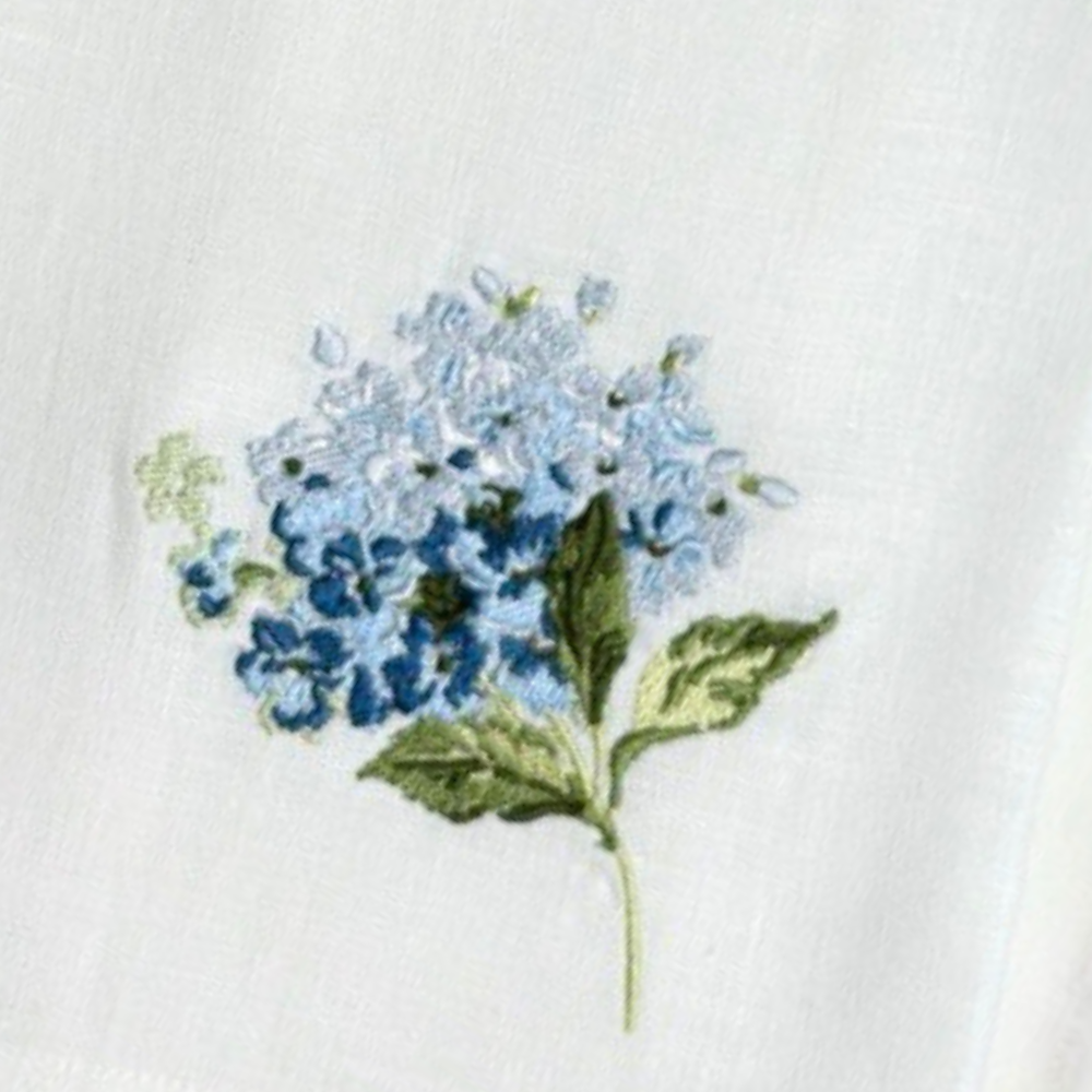 Arte Italica & Crown Linen Designs - Wholesale Tea Towel - Hydrangea Towel5