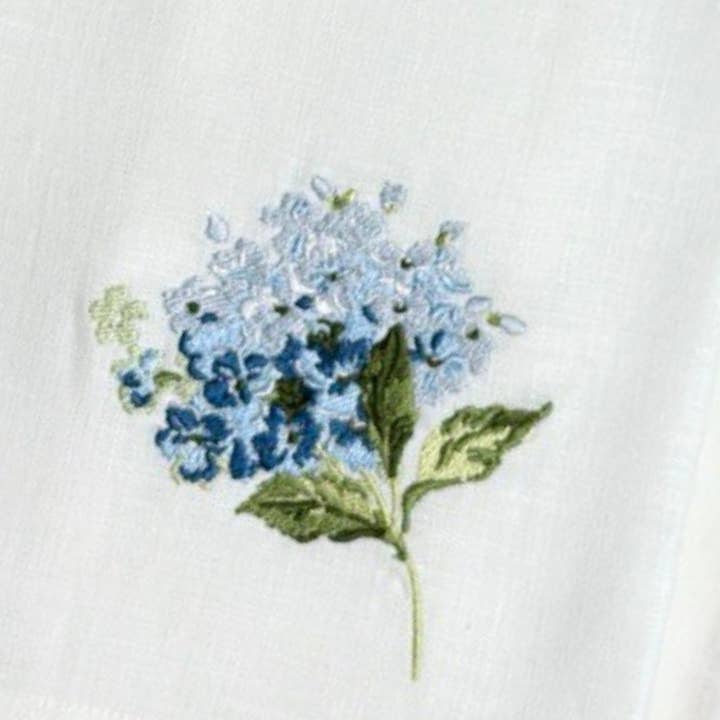 Arte Italica & Crown Linen Designs - Wholesale Tea Towel - Hydrangea Towel5