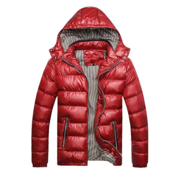Rhinestone Belt Store - Vente Doudoune – homme - Parka d'hiver décontractée pour homme5