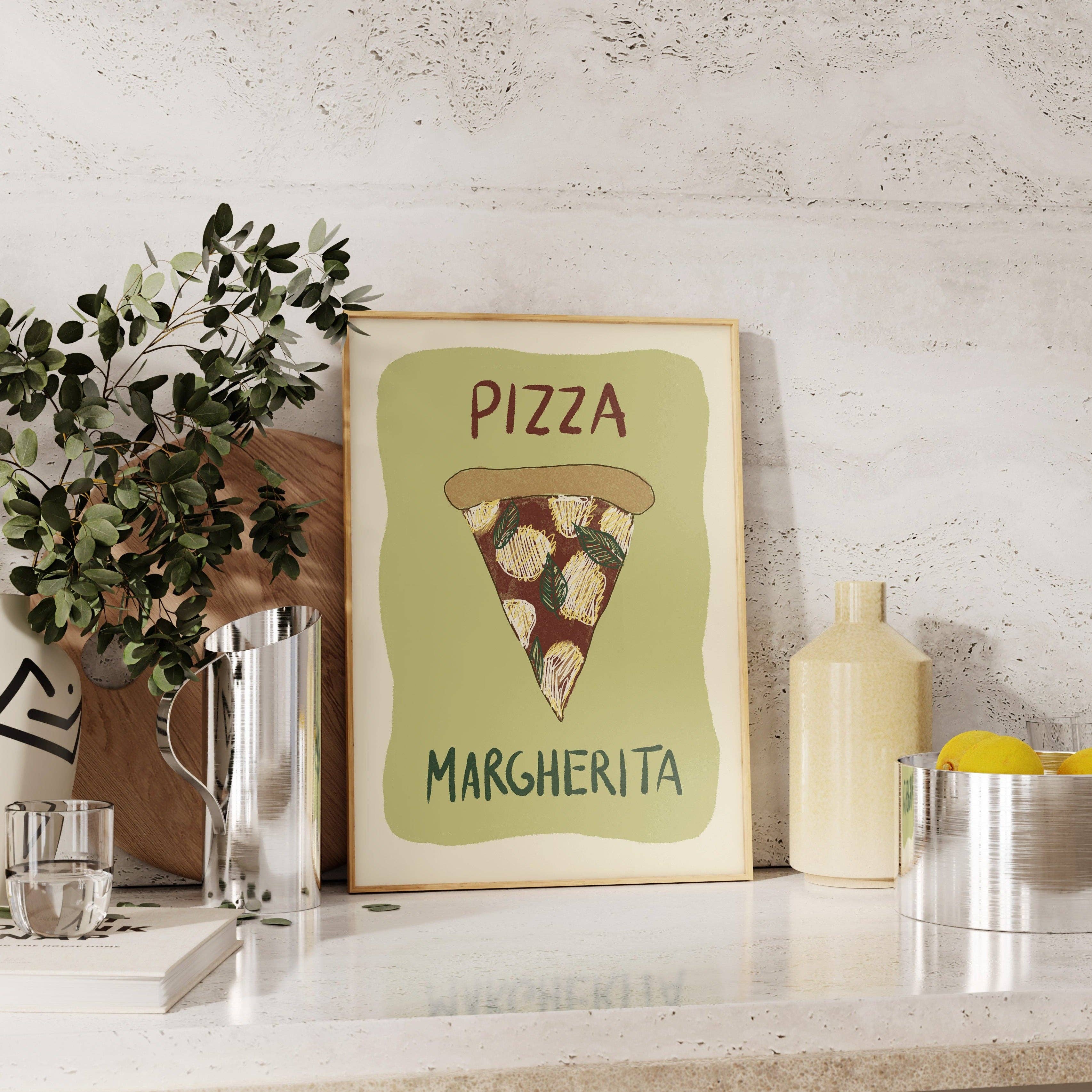 Studio Dolci - Wholesale Poster - POSTER PIZZA MARGHERITA2