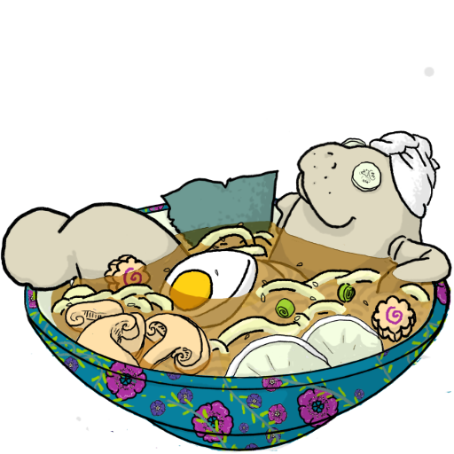 Tostoini - Wholesale Brooch - Ramentino - Ramen Onsen manatee acrylic pin3