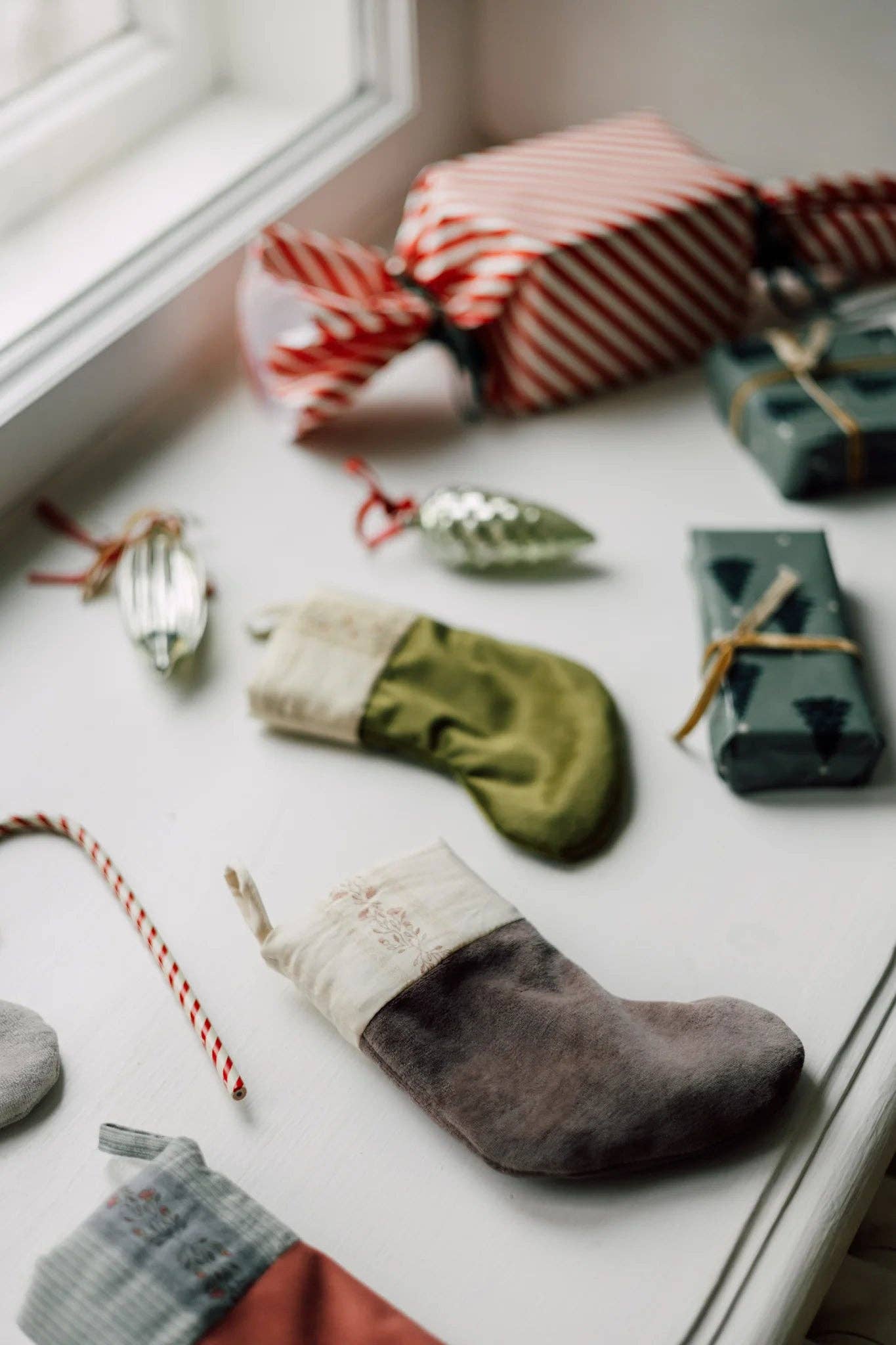 TISU - Wholesale Holiday Stocking - TISU Christmas stocking, Olive8