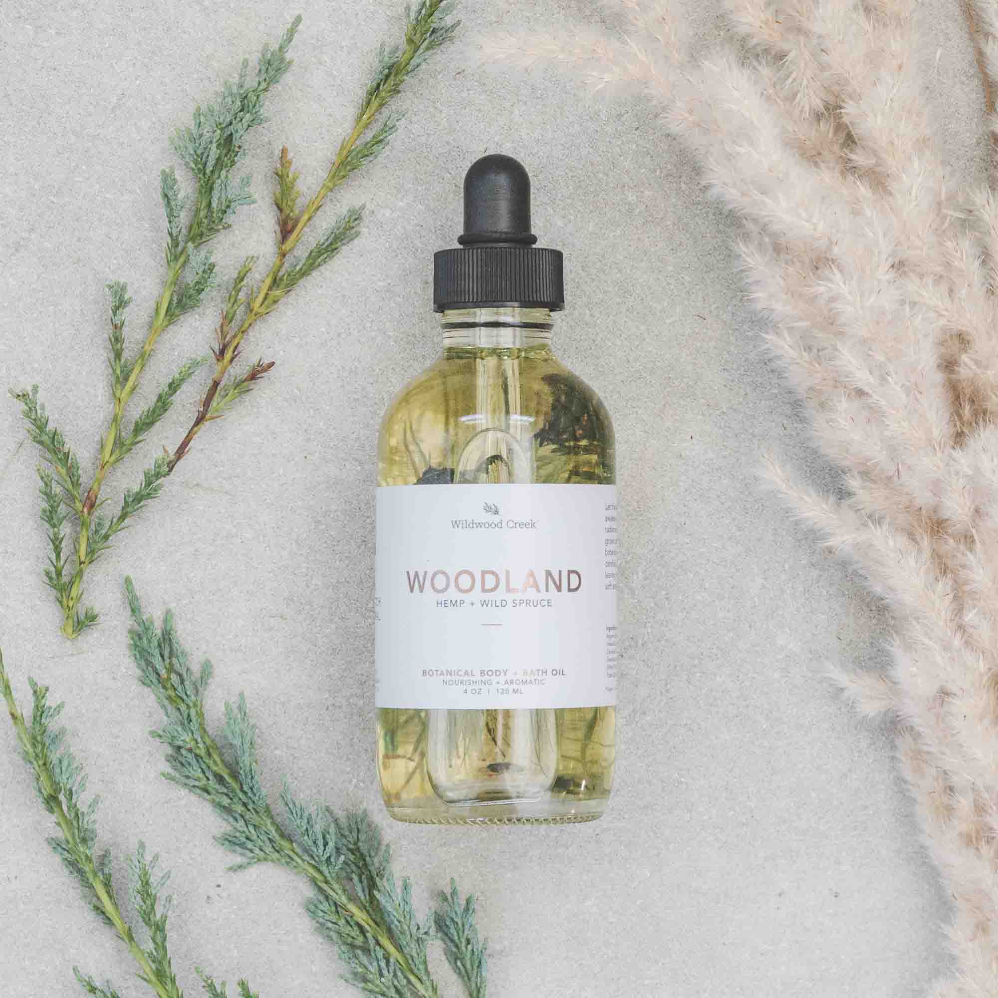 Wildwood Creek - Wholesale Bath/Body Oil - Woodland Nourishing Natural Body + Bath Oil | Vegan, Organic6