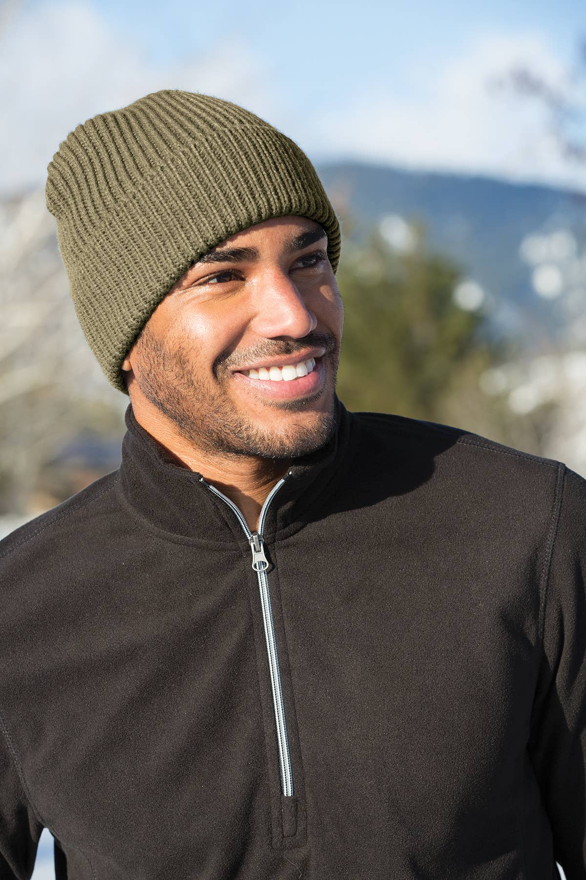 Mad River - Wholesale Beanie - Unisex - Custom Heavyweight Patch Chunky Beanie, Knit Cap6