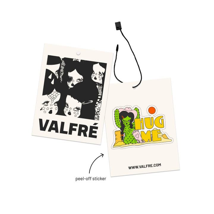 Valfre - Wholesale Screen Printed T-Shirt - Women's - Hug Me Crop Top