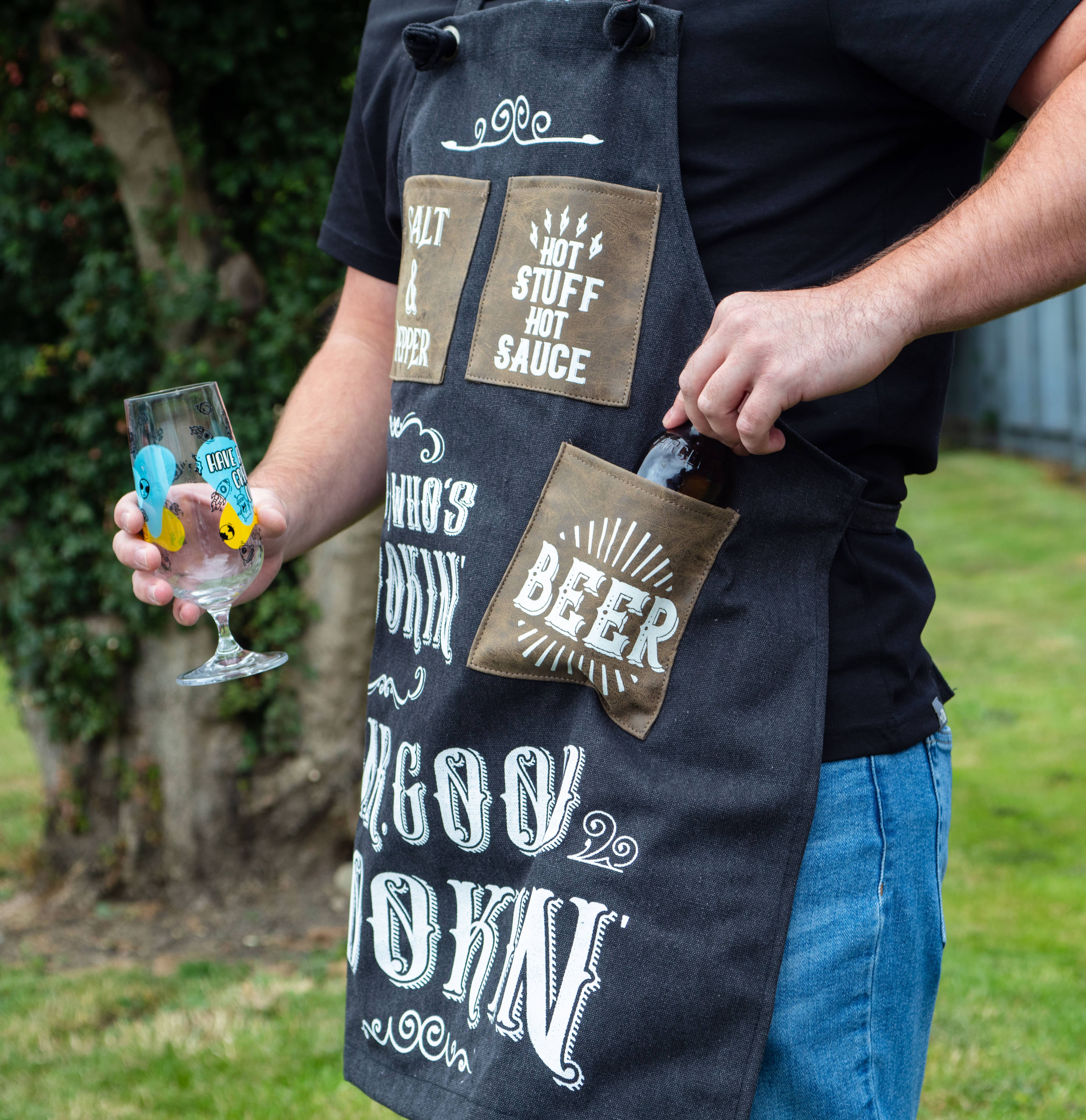 Boxer Gifts - Wholesale Apron - Mr. Good Lookin' Apron - Men's Gifts for Christmas1