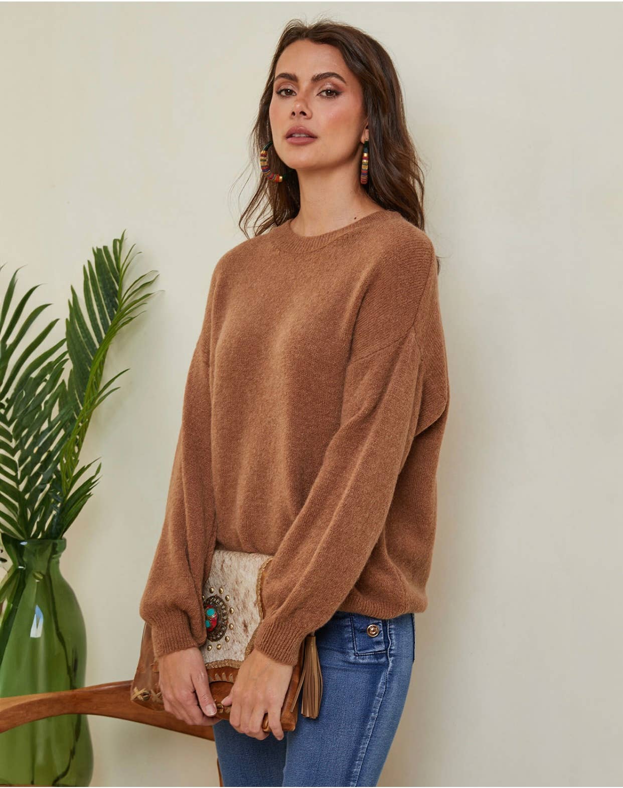 LÉA & LUC - Vente Pull en maille – femme - PULL en ALPACA REF 80046