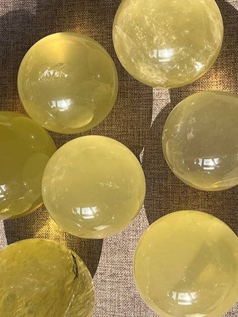 Natural Citrine Crystal Sphere - Leo Season Crystal for Abundance and Prosperity, Christmas Crystal Gift for wholesale by Moon Rituals