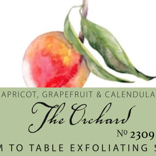 Essential Journeys LLC – Engroshandel Sæbestykke – DEN FRUGTPLANTAGE 5 oz. ~ FARM TIL TABEL EKSFOLIERENDE SÆBE SKIVE2