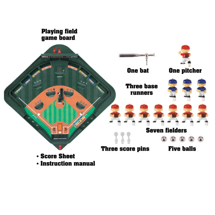 Epoch Everlasting Play - Wholesale Board Game - Game Zone Super Stadium Baseball Game, Tabletop Game