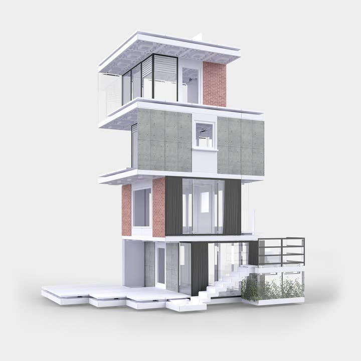 Arckit – Großhandel Baukasten – Kinder – Arckit A200-Modell-Architekturbausatz