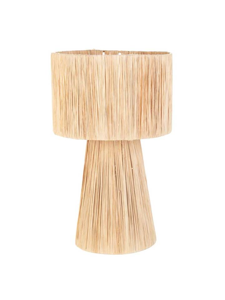 KD3582422_00 - NATURAL RAFFIA FLOOR LAMP, LARGE SIZE for wholesale by Kbas