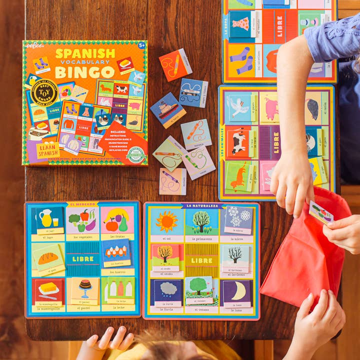 eeBoo - Wholesale Learning Cards - Kids & Baby - Spanish Bingo3