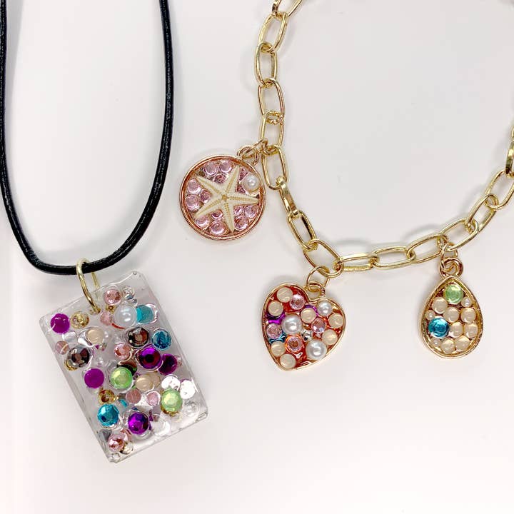 Jewelry Made by Me - Wholesale DIY Craft Kit - UV Resin Jewelry Starter Kit2