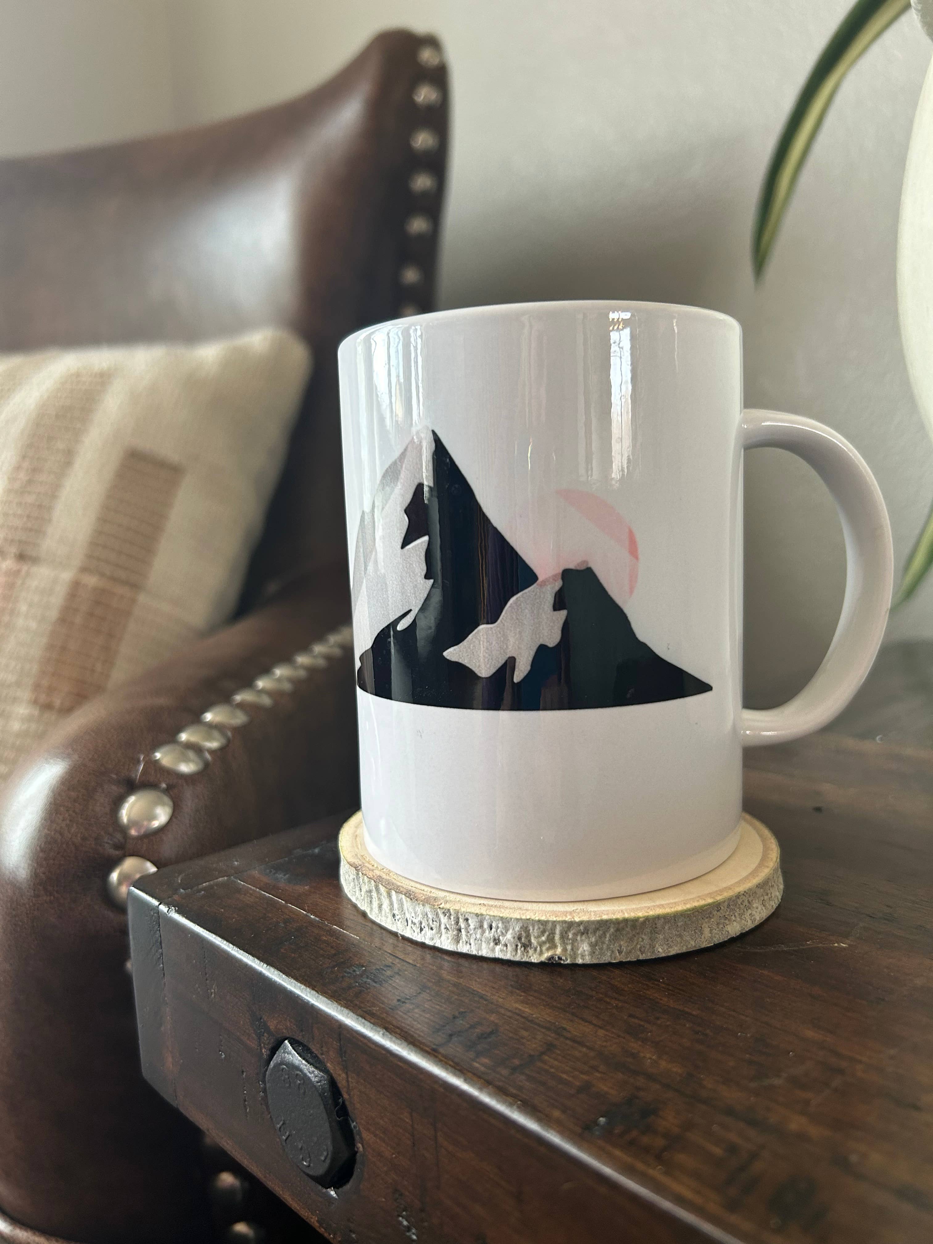 Parks Art Collection - Wholesale Coasters - Of all the paths you take in life, John Muir Quote Coster1