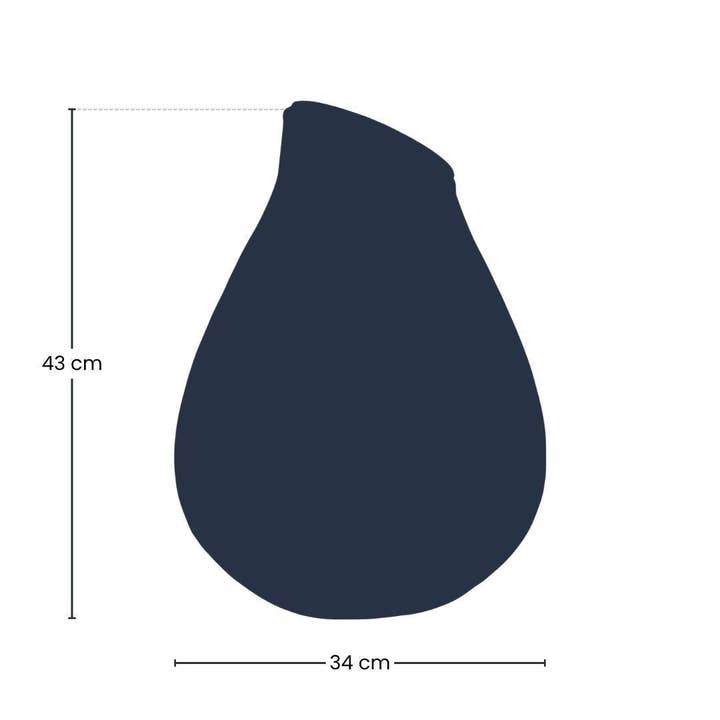 Oasis of Life - Wholesale Terrarium - Terrarium Bottle "Drop XXL" Cork Lid – Ø34cm ↕43cm – Large Drop-Shaped Glass Bottle Made from Recycled Glass – Approx. 18.5L Volume – Ideal for DIY Terrariums & Mini Ecosystems1