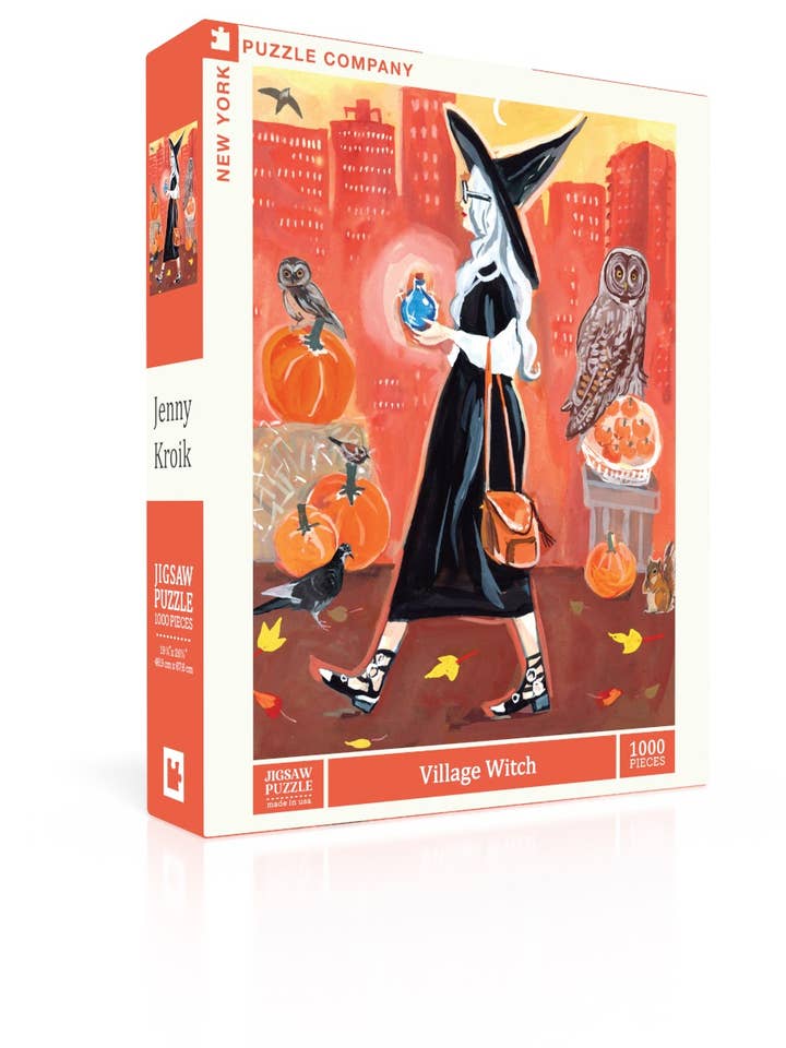Village Witch - 1000 Piece Jigsaw Puzzle for wholesale by New York Puzzle Company