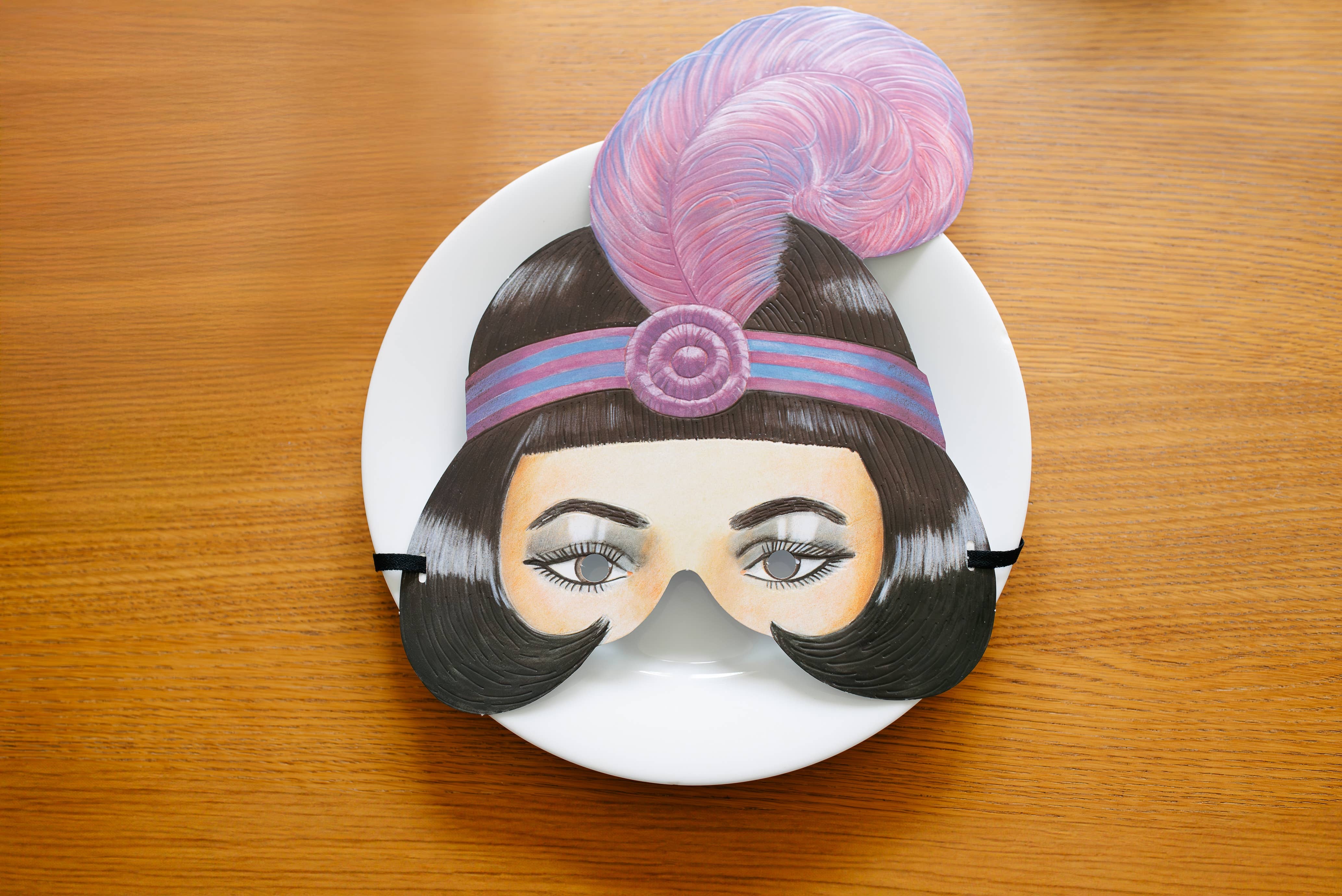 Mamelok - Vente Déguisement – unisexe - MASQUES DE FÊTE DES ANNÉES FOLLES1