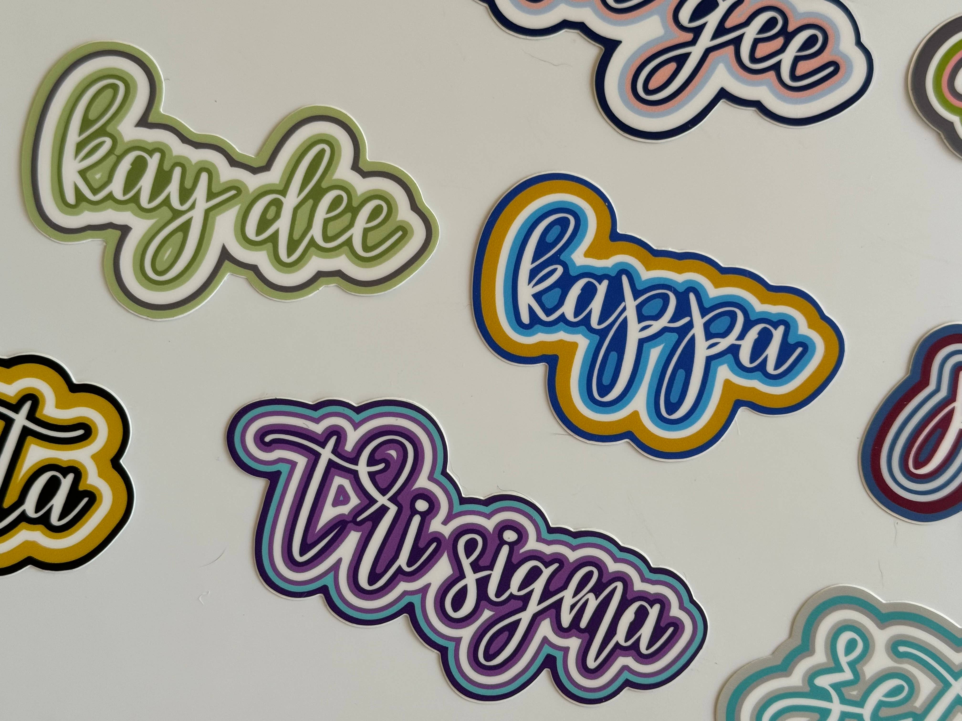 Buttongirl99 - Vente Autocollant - Sticker Kappa Delta Sorority1