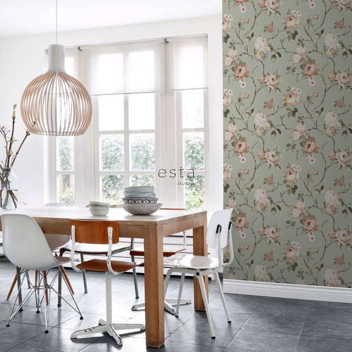 The Design Department b.v. - Wholesale Wallpaper - Wallpaper Vintage Flowers33