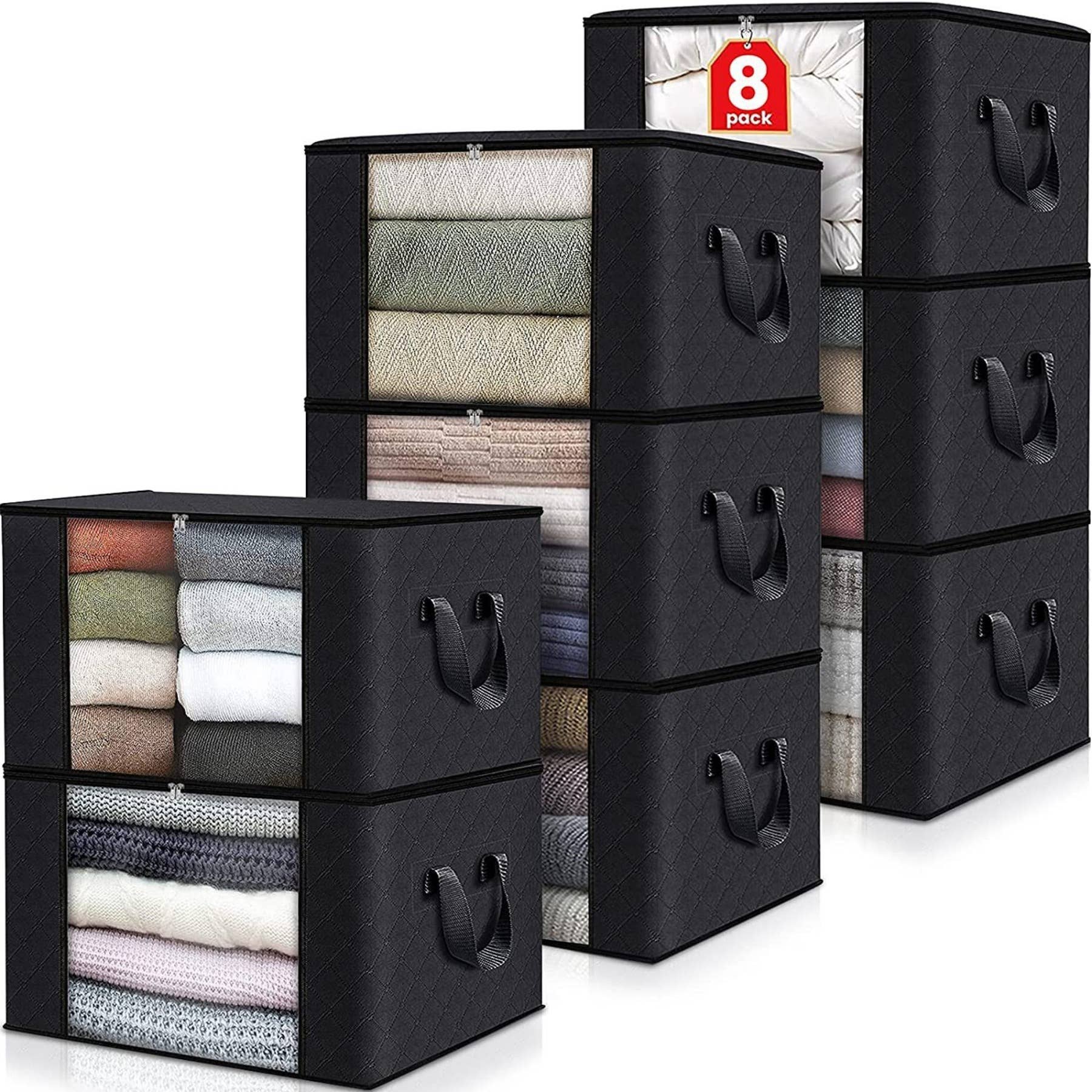 wandf - Wholesale Storage Bin - Horizontal Quilt Foldable Storage Bag-Non-Woven Storage Box20