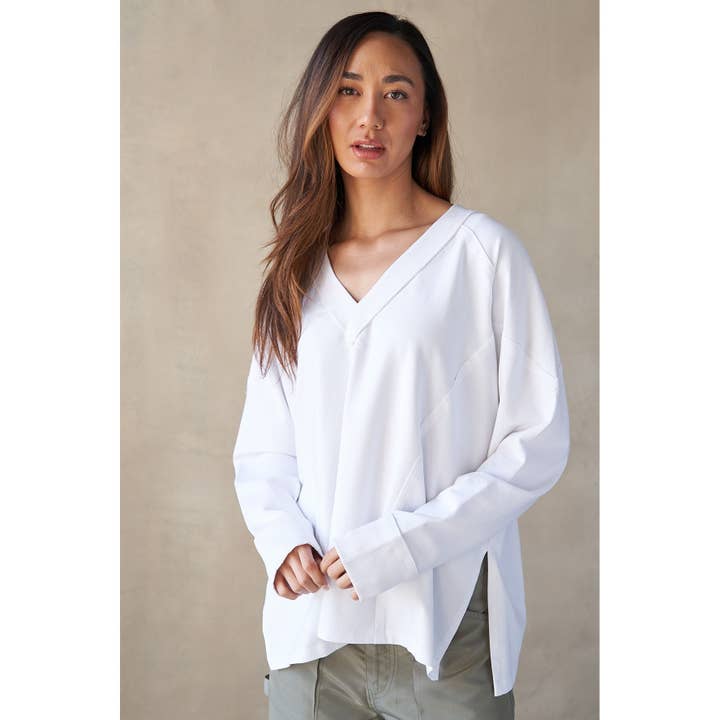 LS-top med matchende ribkant for engroshandel hos lalamia