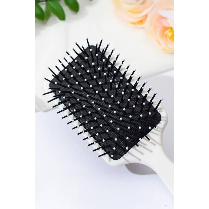 Pink LDC Bow Print Anti-Static Air Cushion Comb for wholesale on Faire1