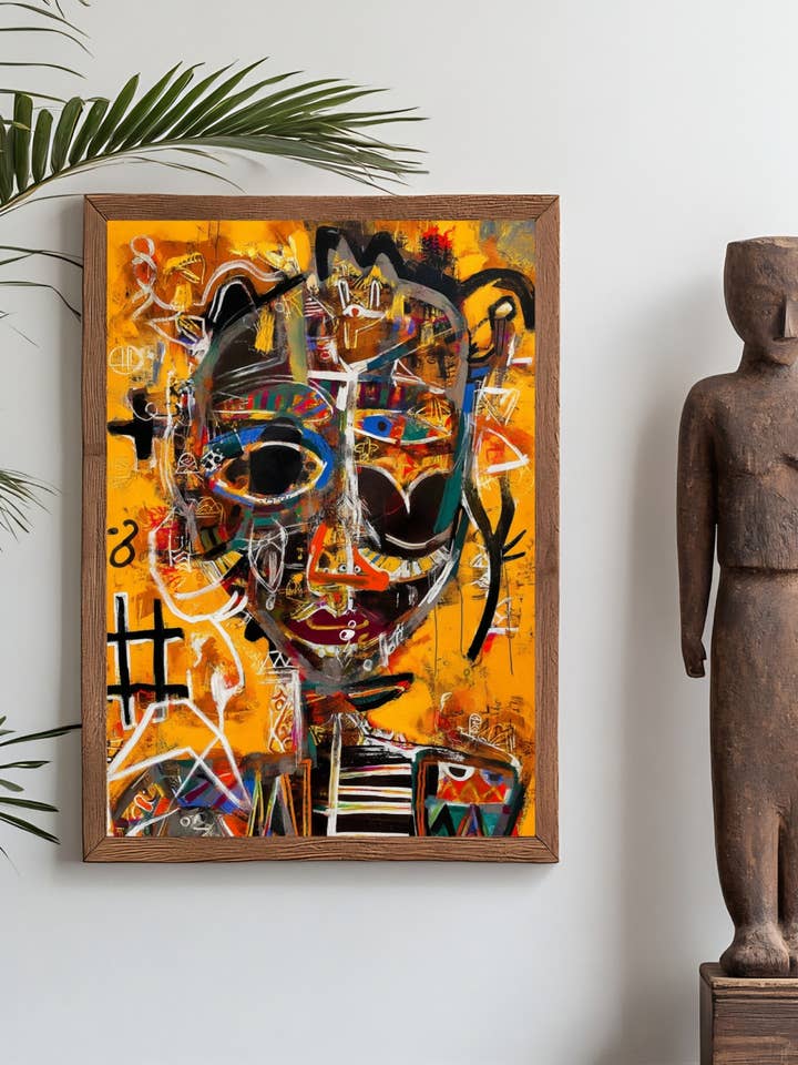 Abstract Art Display - Harmonious Chaos for wholesale by Ouéso