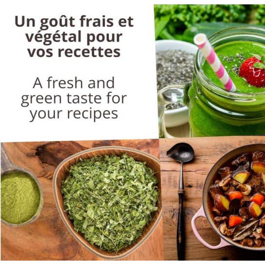 Khla - L'épicerie du Mékong - Wholesale Dried Spice - Moringa - organic powder - 250g pouch3