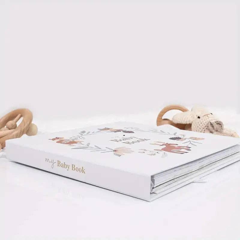 Joy Gift London - Wholesale Memory Book - Kids & Baby - Luxury Baby Memory Book - Gold Foil Cover1