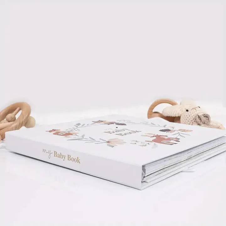 Joy Gift London - Wholesale Memory Book - Kids & Baby - Luxury Baby Memory Book - Gold Foil Cover1