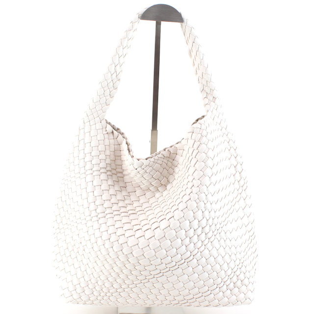 Pretty Persuasions - Wholesale Shoulder Bag - Women's - P23067 Woven Hobo Bag w/Cosmetic Pouch15