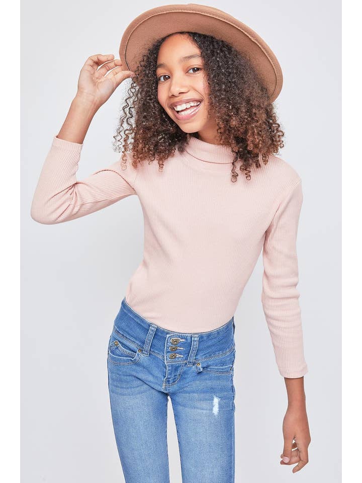 YMI - Wholesale Jeans - Kids - Girls WannaBettaFit 3-Button Clean Hem Skinny -GP2377536