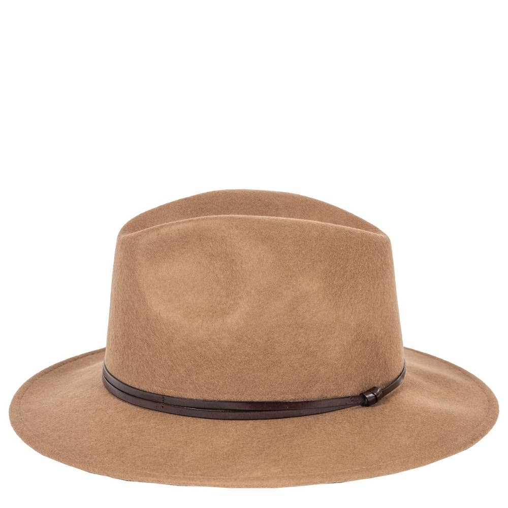 TRAVAUX EN COURS... - Wholesale Fedora - Women's - FELT HAT - leather band, sewn brim4