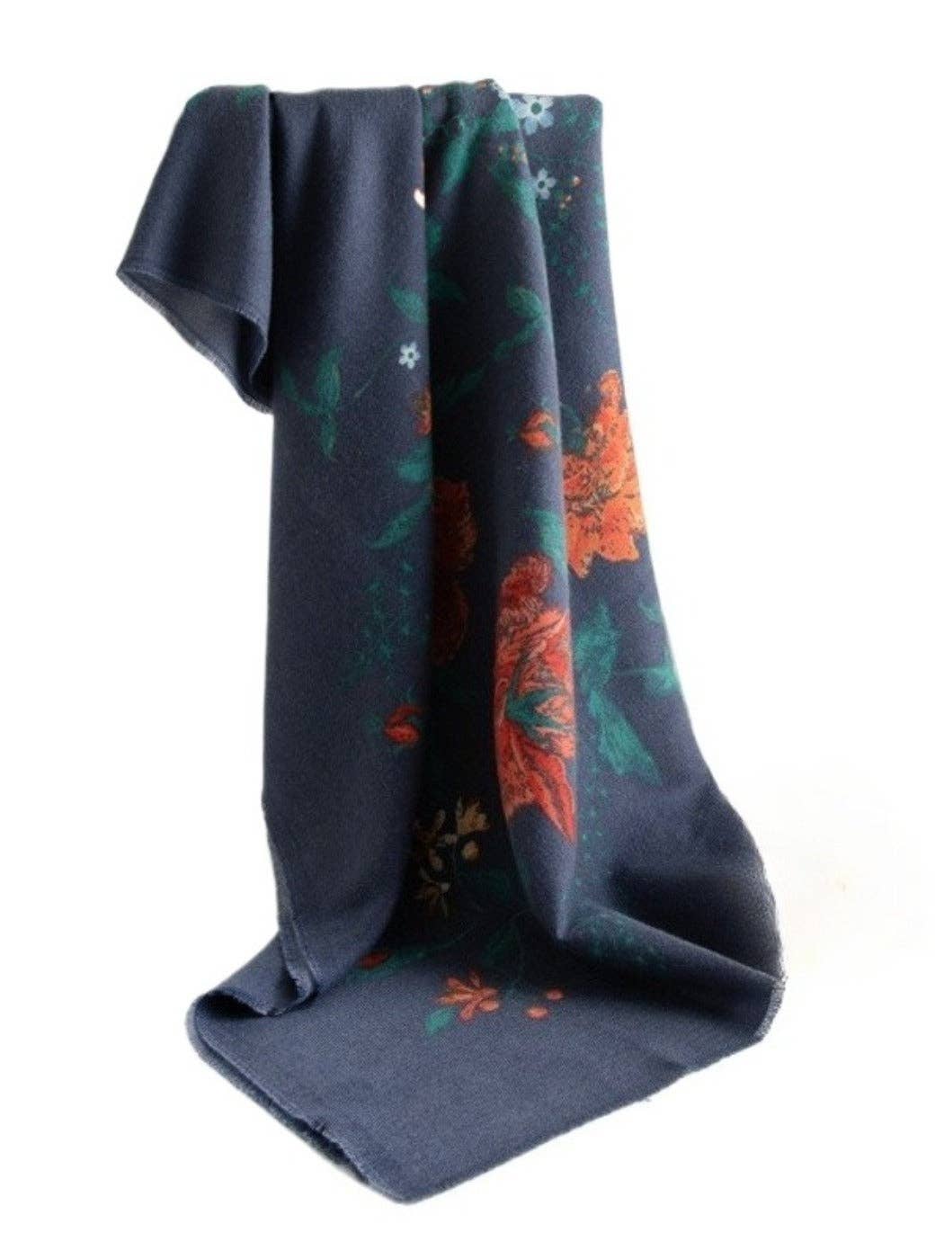 Funkyrel® Atzbranding Limited - Vente Écharpe – femme - Scarvii - Écharpe et Châle d'Hiver à Imprimé Floral Vintage1