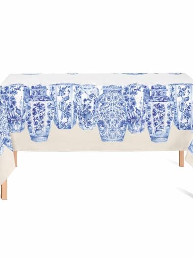 Piece of Trend tablecloth collection-Maxxdelft blue (150x240) for wholesale by Piece of Trend