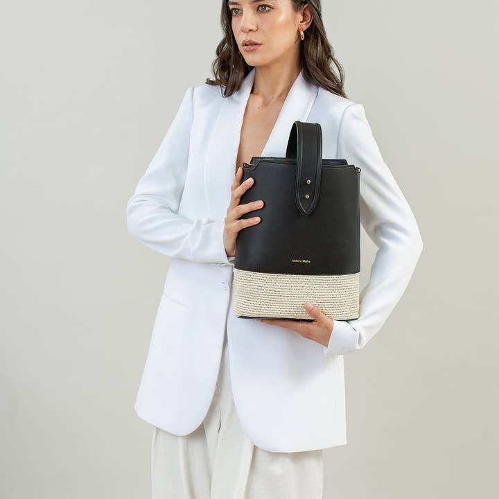 Isidora Malva - Venta al por mayor Bolso con correa - Mujer - Reserva El Cocuy Bucket black