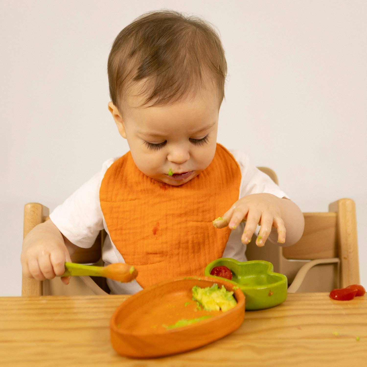 Oli & Carol - Vente Service à vaisselle – enfant et bébé - Assiette et Cuillère Cathy la Carotte3