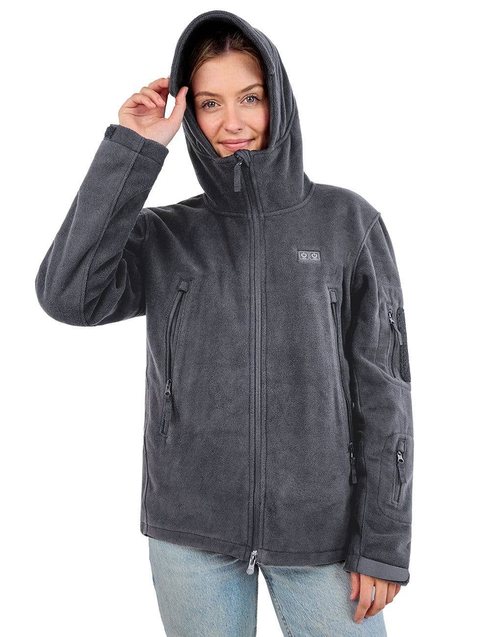 Antarctica Outdoors - Wholesale Fleece - Women's - ANTARCTICA GEAR Heated Jacket, Polar Fleece Coat for Women27