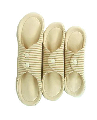 Orethic - Wholesale Period Underwear - Women's - Organic Sanitary Pads Polkadots - Pack 6 Multisize s-m-l8