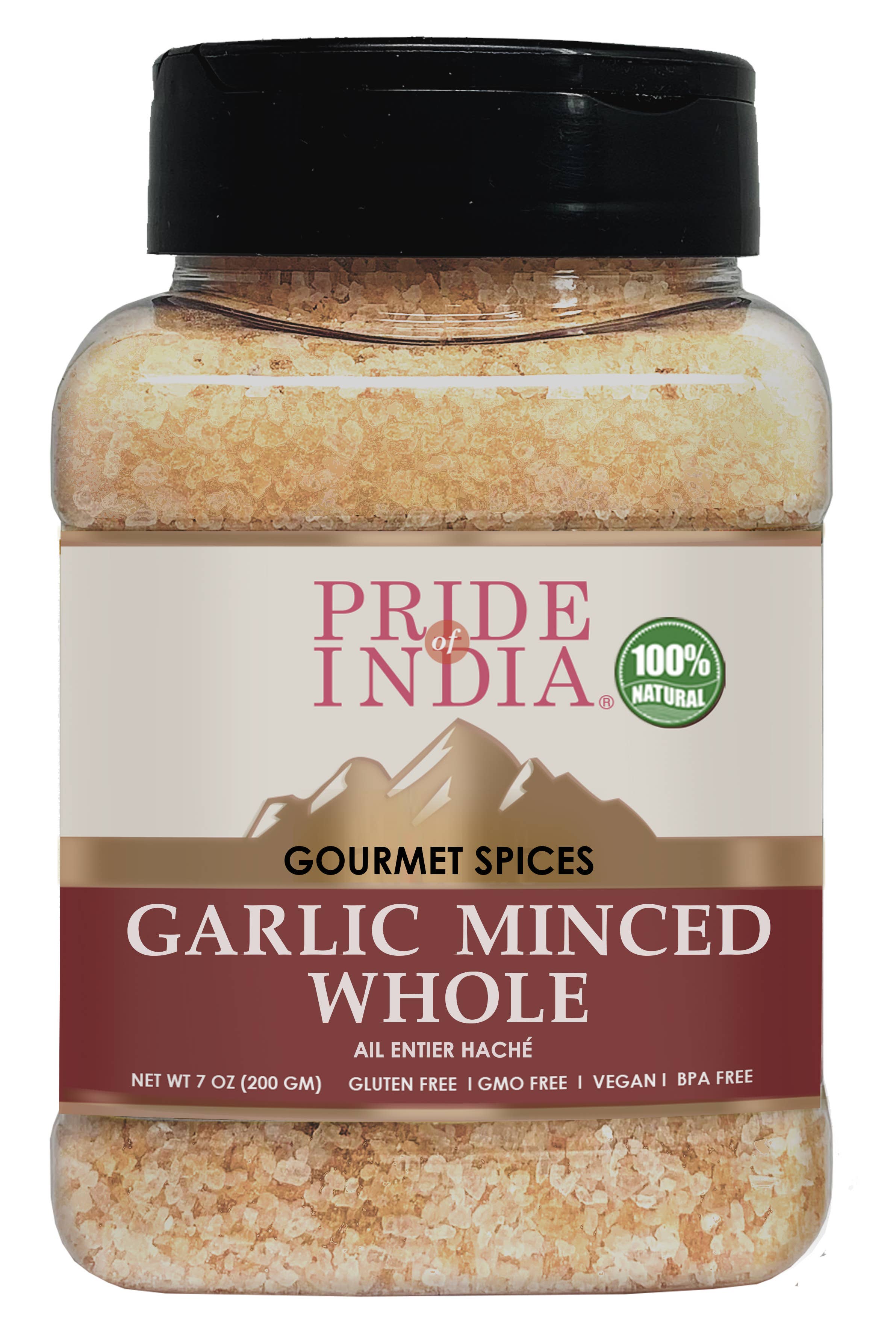 PRIDE INDIA BRANDS - Wholesale Dried Spice - Pride of India – Garlic Minced – Gourmet Seasoning2
