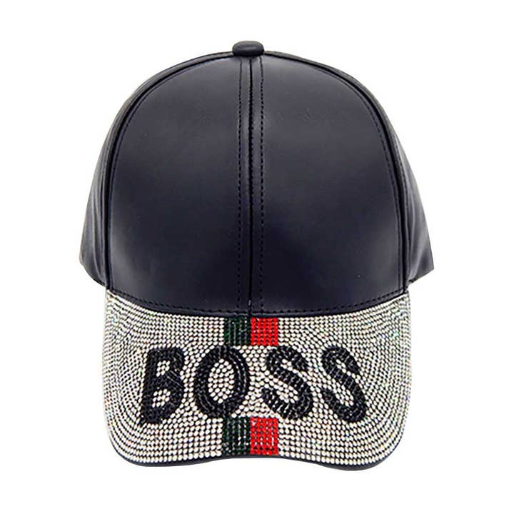 Gorra de béisbol Bling Boss para venta al por mayor de Madeline Love
