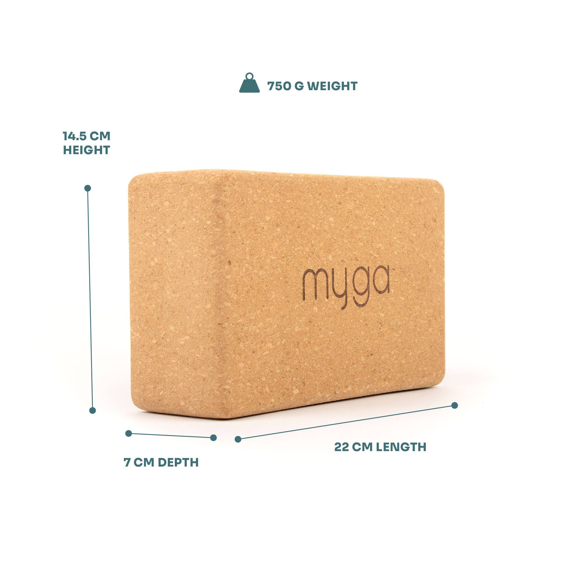 Myga - Wholesale Yoga Block/Bolster - Cork Yoga Block9