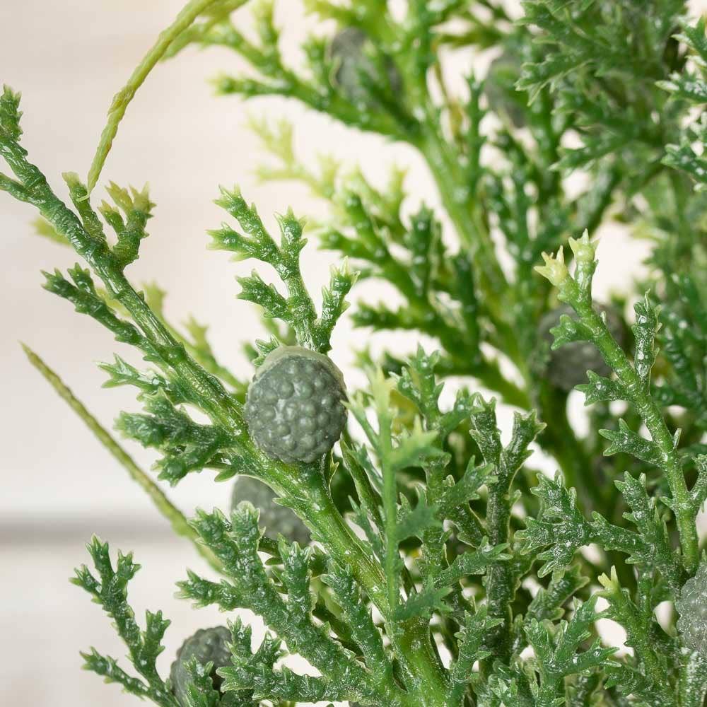 Factory Direct Craft - Wholesale Artificial Christmas Tree - 18" Faux Cedar Juniper Berry Spray2