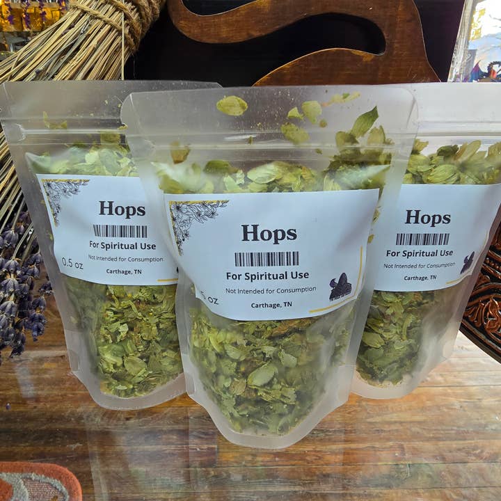 Hops Dried Herb for Spiritual Use for wholesale by The Rouge and Raven