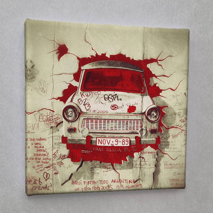 #00448 trabbi 1 street art kanvastryck för wholesale av Eicie